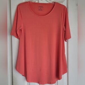 Chico Jersey Flare Orange Top